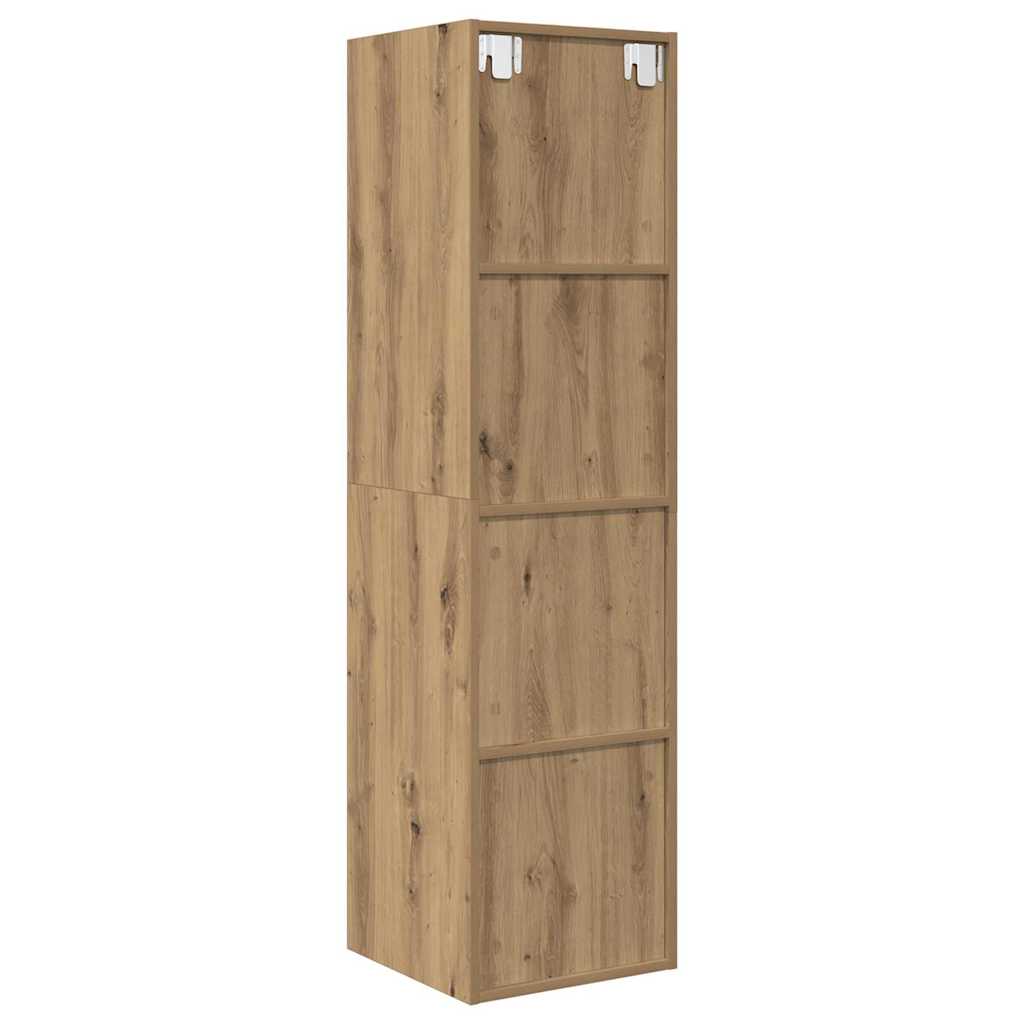 TV-Schrankset Artisan-Eiche 37 x 37 x 142,5 cm Holzwerkstoff