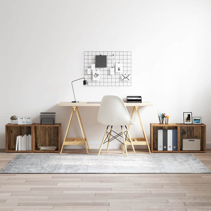 TV-Schrankset 4 pcs Altholz 37 x 35 x 37,5 cm Holzwerkstoff