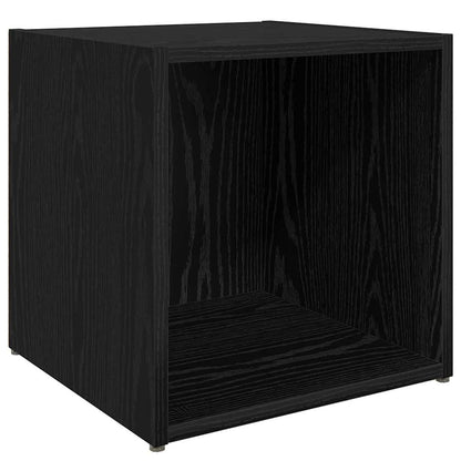 TV-Schrankset 4 pcs Schwarz 37 x 35 x 37,5 cm Holzwerkstoff