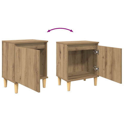 Nachttisch Artisan-Eiche 40 x 30 x 50 cm Holzwerkstoff