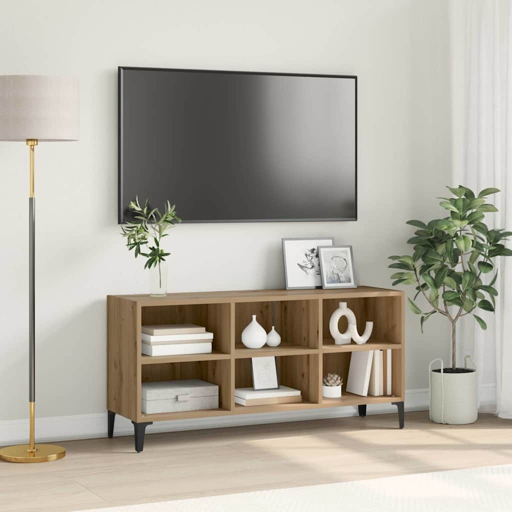TV-Schrankset Braun 69,5 x 30 x 50 cm Holzwerkstoff
