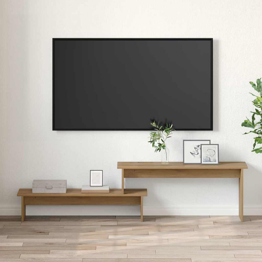 TV-Schrankset Artisan-Eiche 180 x 30 x 43 cm Holzwerkstoff