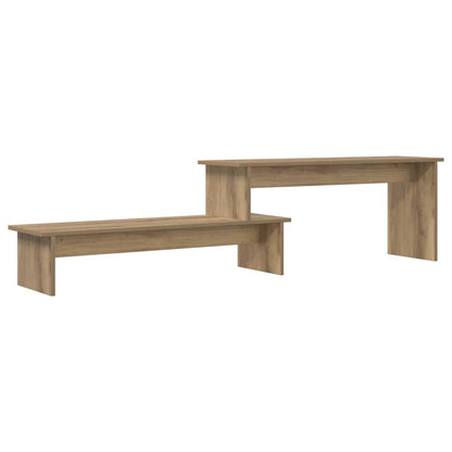 TV-Schrankset Artisan-Eiche 180 x 30 x 43 cm Holzwerkstoff