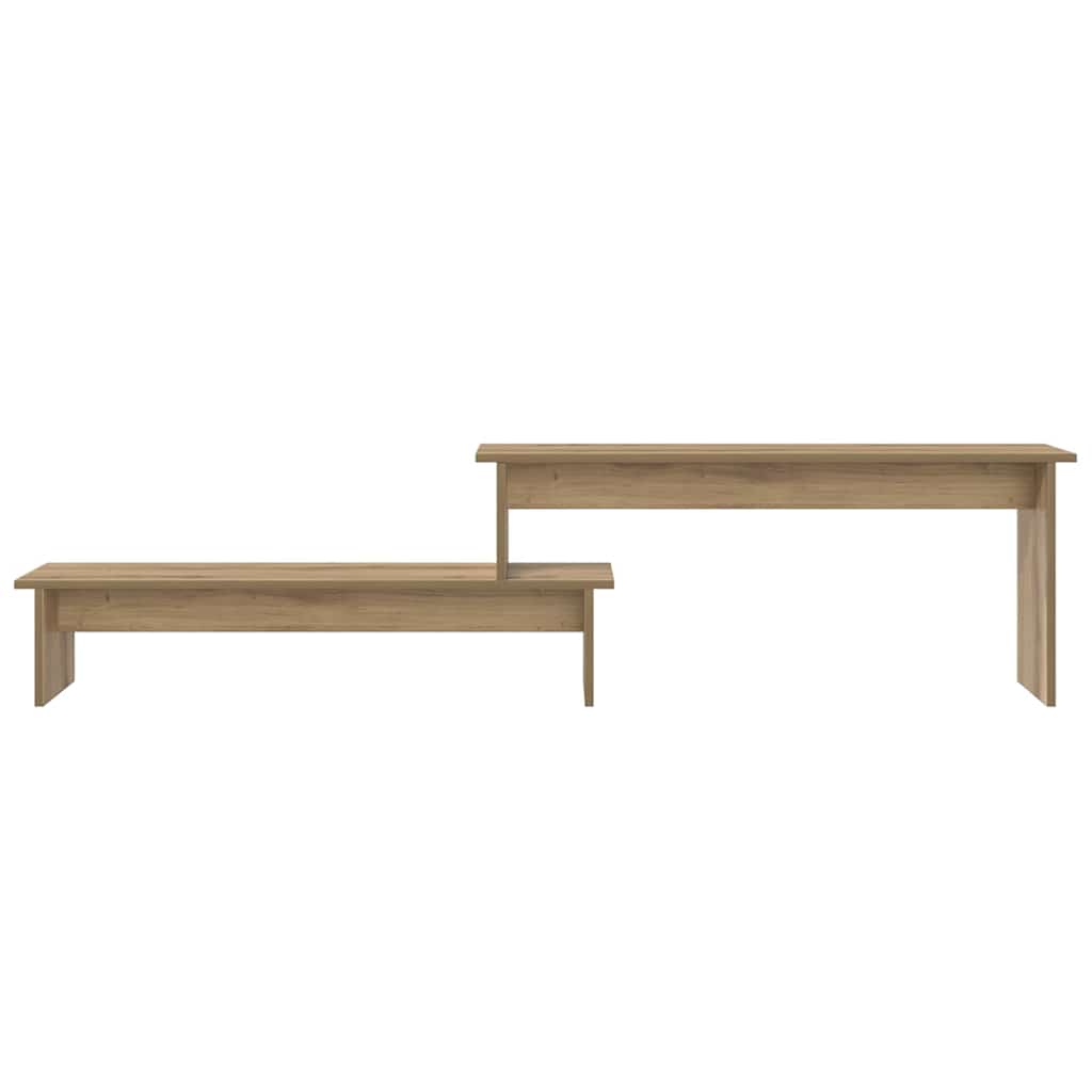 TV-Schrankset Artisan-Eiche 180 x 30 x 43 cm Holzwerkstoff