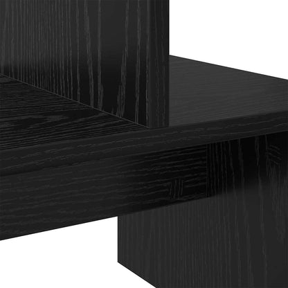 TV-Schrankset Schwarz Eichen-Optik 180 x 30 x 43 cm