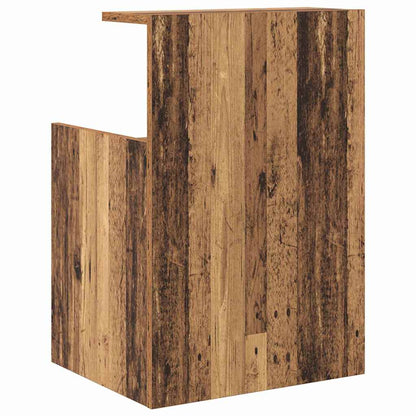 Bettschrank Altholz 40 x 35 x 60 cm Spanplatte