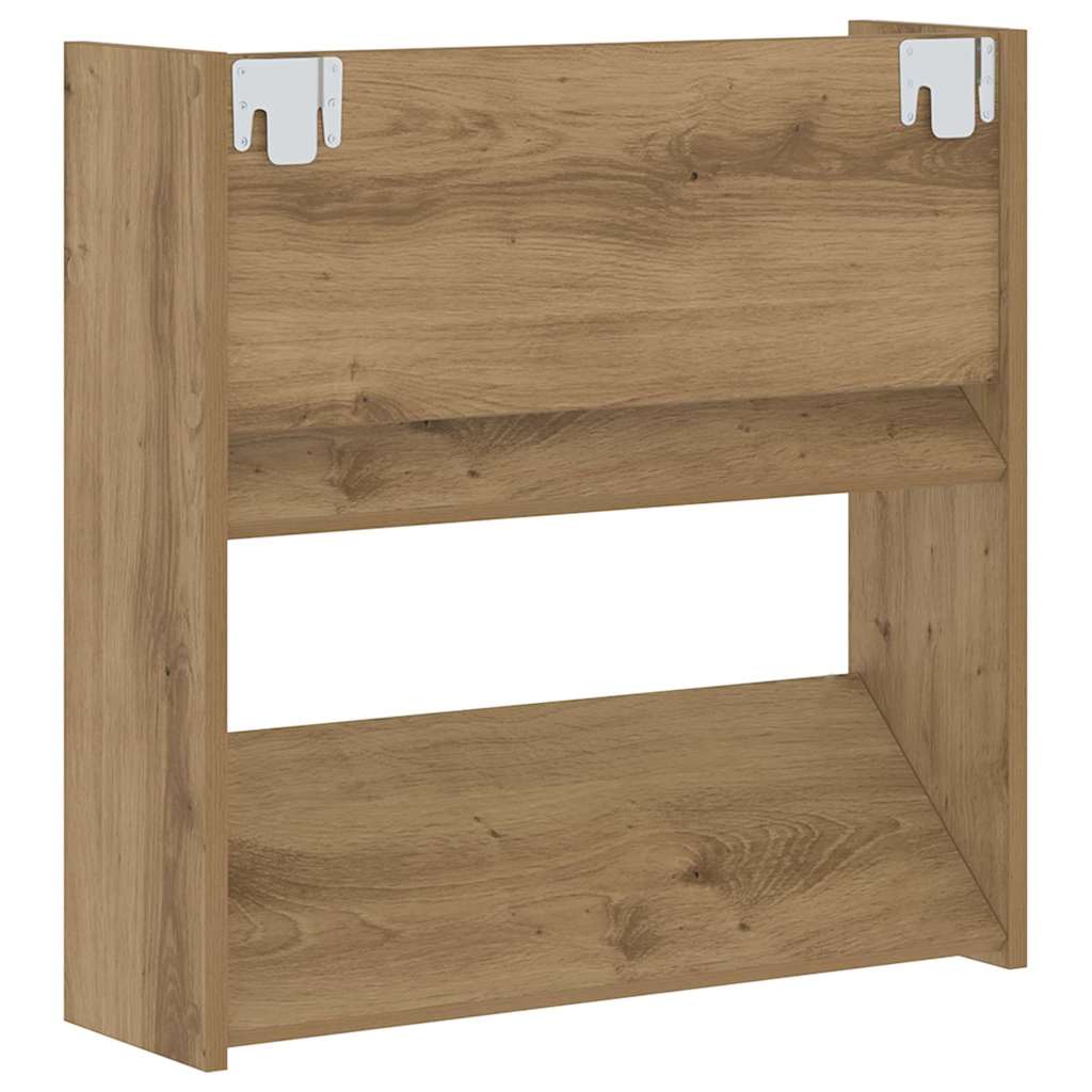Wandschuhschrank mit Regal Artisan-Eiche Holzwerkstoff