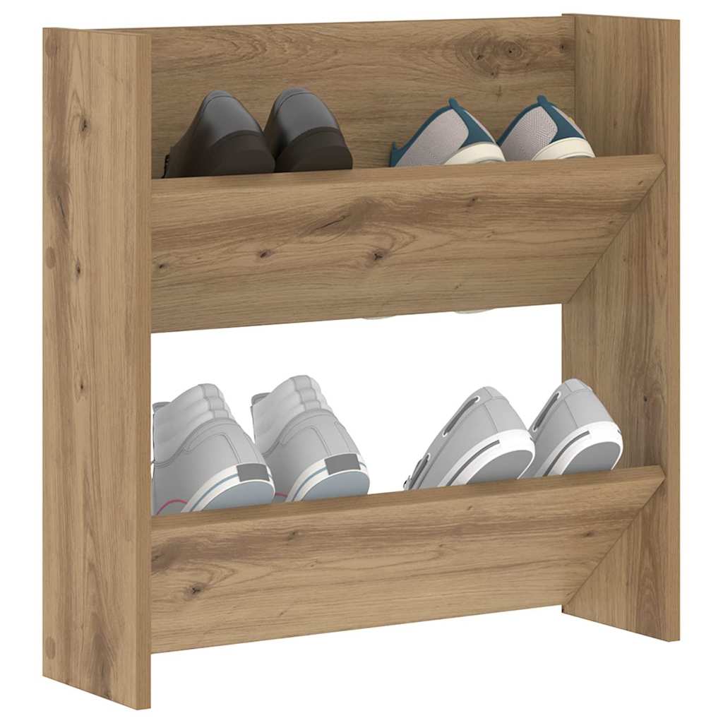 Wandschuhschrank mit Regal Artisan-Eiche Holzwerkstoff
