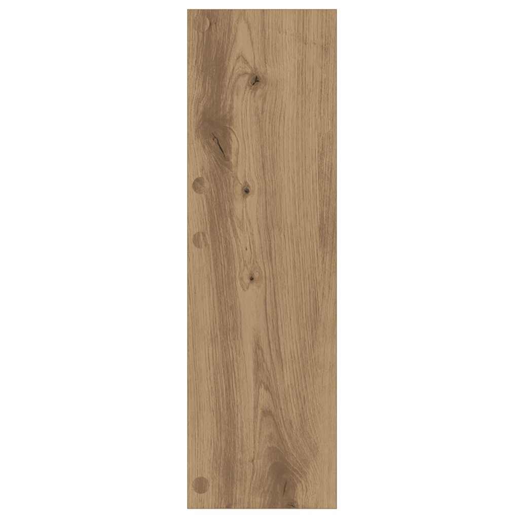 Wandschuhschrank Artisan-Eiche 60 x 18 x 60 cm Holzwerkstoff