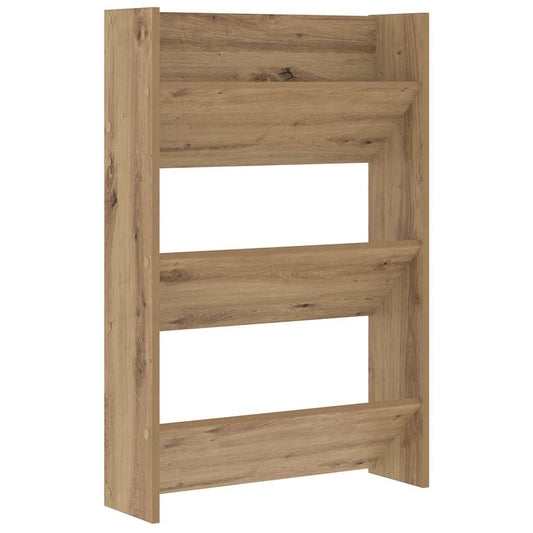 Wandschuhschrank mit Regal Artisan-Eiche Holzwerkstoff