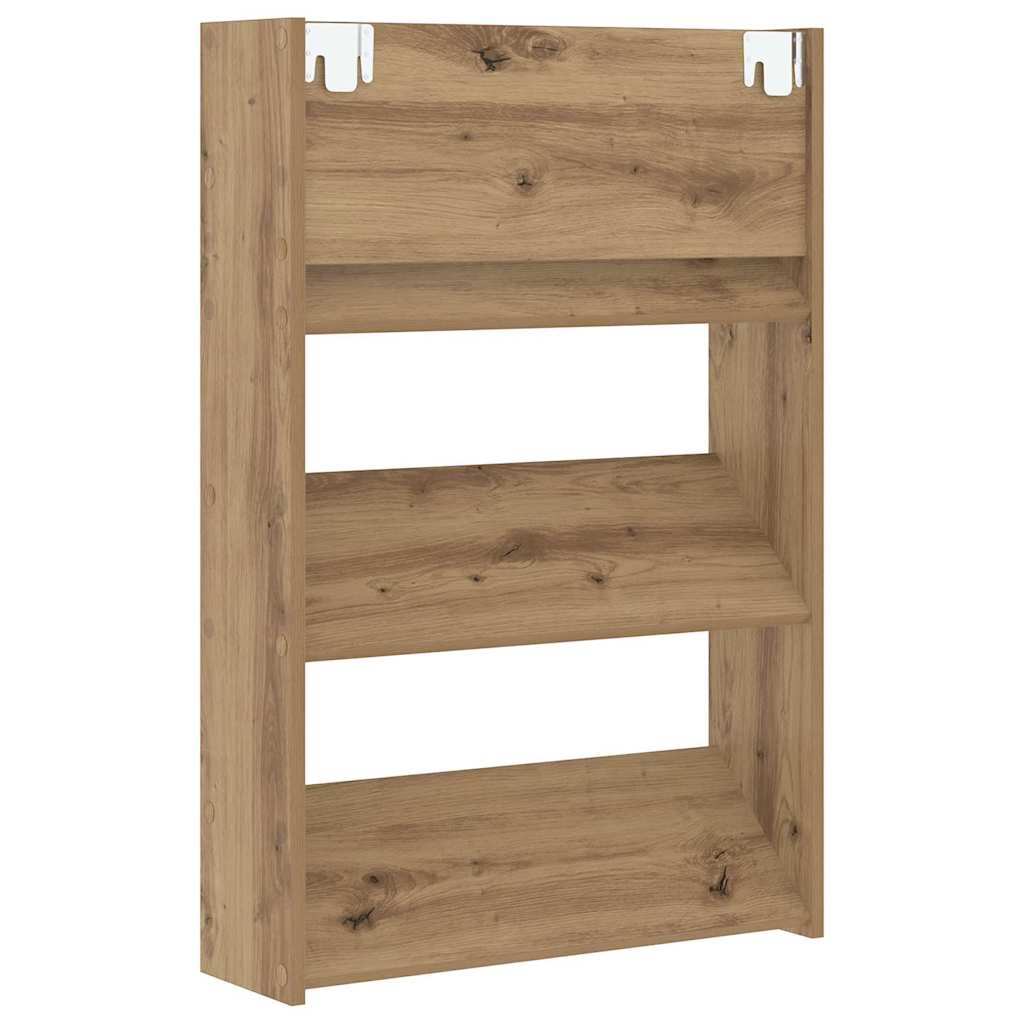 Wandschuhschrank mit Regal Artisan-Eiche Holzwerkstoff
