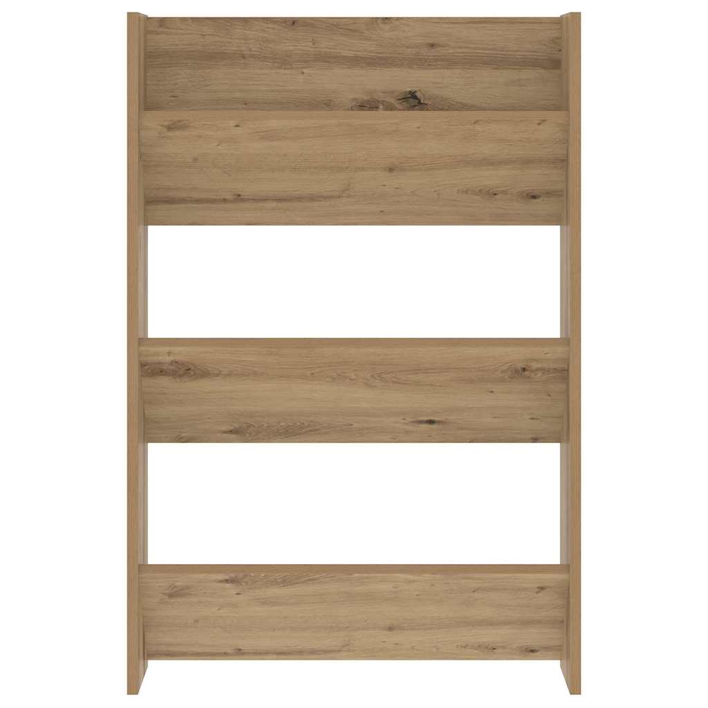 Wandschuhschrank mit Regal Artisan-Eiche Holzwerkstoff