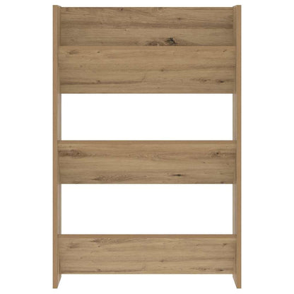 Wandschuhschrank mit Regal Artisan-Eiche Holzwerkstoff