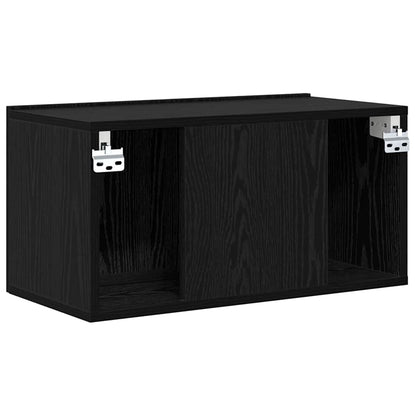 TV-Schrankset Schwarz 60 x 30 x 30 cm Holzwerkstoff