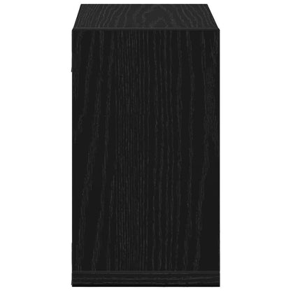 Wandregale 4 pcs Schwarz Eiche 26 x 15 x 26 cm Holzwerkstoff