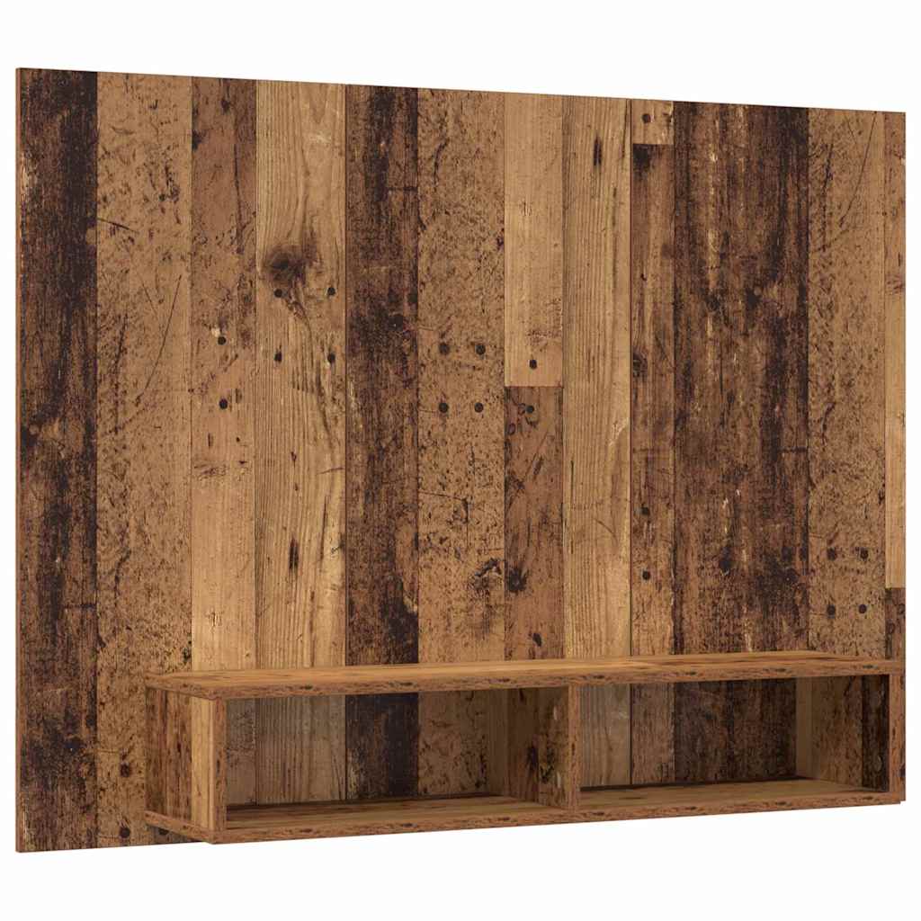 TV-Schrankset Altholz 120 x 23,5 x 90 cm Holzwerkstoff