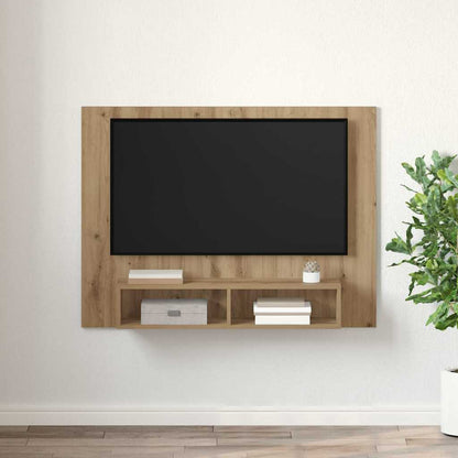TV-Schrankset Artisan-Eiche 120 x 23,5 x 90 cm Holzwerkstoff