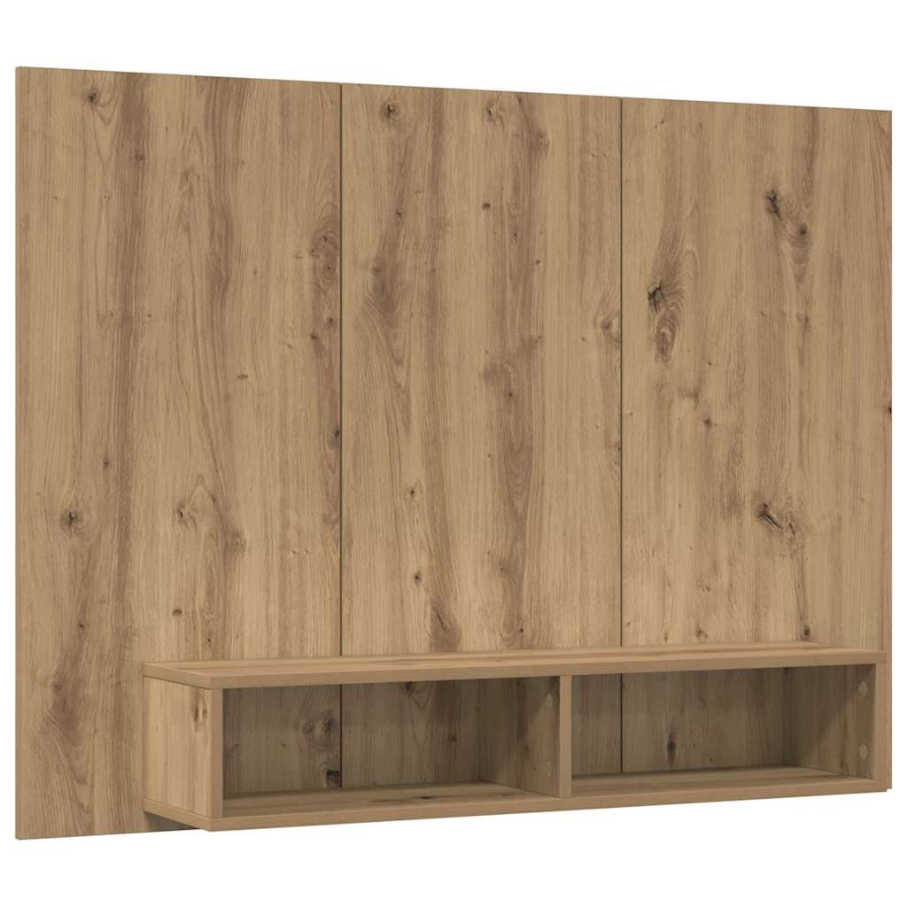 TV-Schrankset Artisan-Eiche 120 x 23,5 x 90 cm Holzwerkstoff