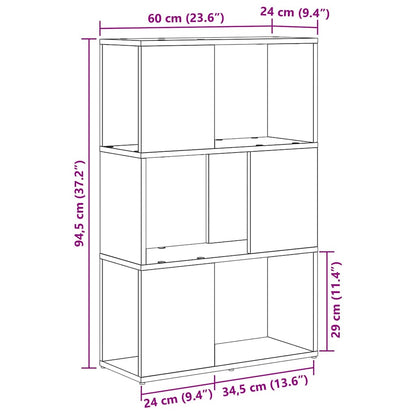 TV-Schrankset Braun 60 x 24 x 94,5 cm Holzwerkstoff