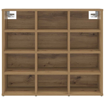 Schuhschrank Artisan-Eiche 77,5 x 30 x 67 cm Holzwerkstoff