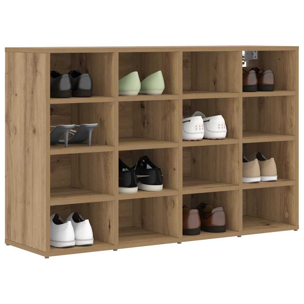 Schuhschrank Artisan-Eiche 103 x 30 x 67 cm Holzwerkstoff