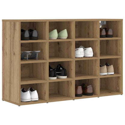 Schuhschrank Artisan-Eiche 103 x 30 x 67 cm Holzwerkstoff