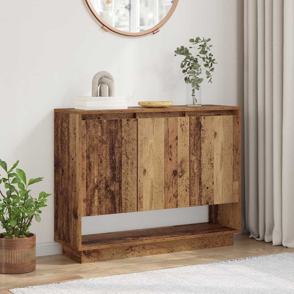 Sideboard Altholz 97 x 29 x 75 cm Holzwerkstoff