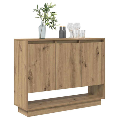 Sideboard Artisan-Eiche 97 x 29 x 75 cm Holzwerkstoff