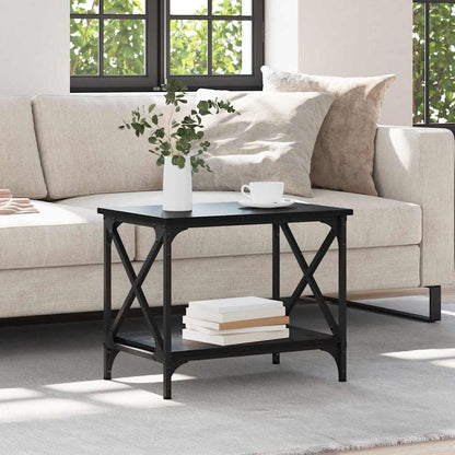 Beistelltisch Schwarz Holzwerkstoff