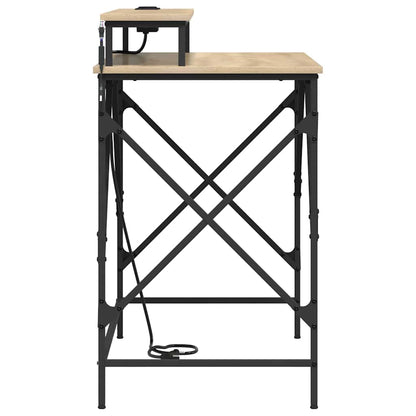 Schreibtisch Sonoma-Eiche 100 x 50 x 86.5 cm Holzwerkstoff