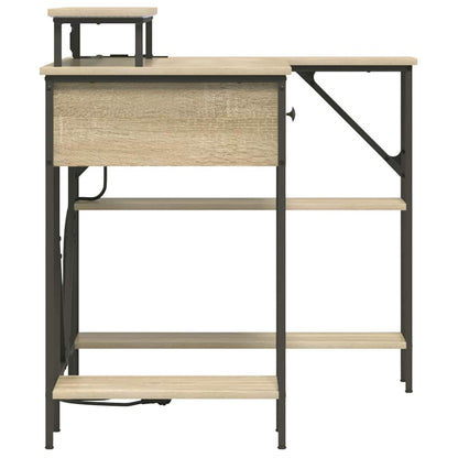 Schreibtisch Sonoma-Eiche 120 x 79 x 86.5 cm Holzwerkstoff