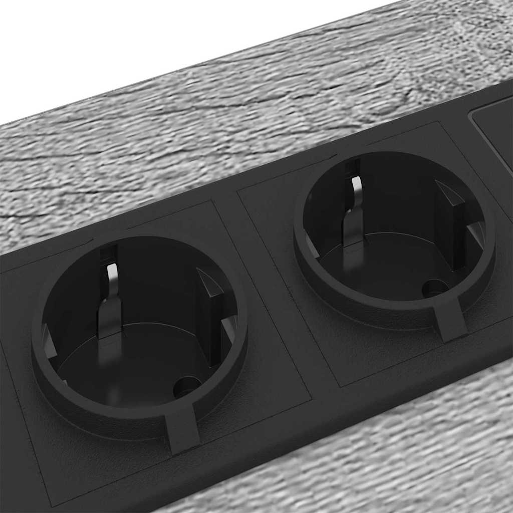 Nachttisch 2 pcs Grau Sonoma 30 x 48 x 61 cm Holzwerkstoff