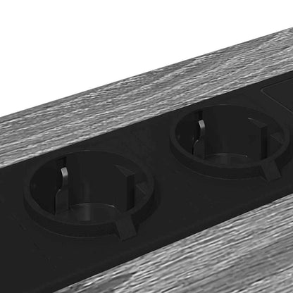 Nachttisch 2 pcs Grau Sonoma 42 x 41 x 56 cm Holzwerkstoff