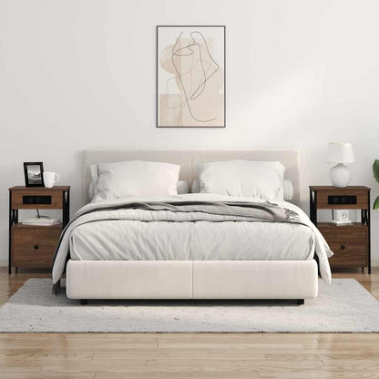 Nachttisch Braune Eiche 40 x 31 x 60 cm Holzwerkstoff