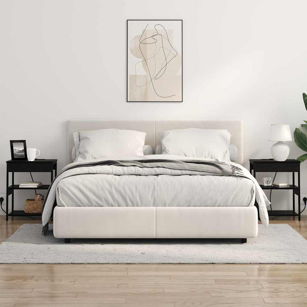 Nachttisch Schwarze Eiche Holzwerkstoff