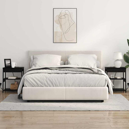 Nachttisch Schwarze Eiche Holzwerkstoff