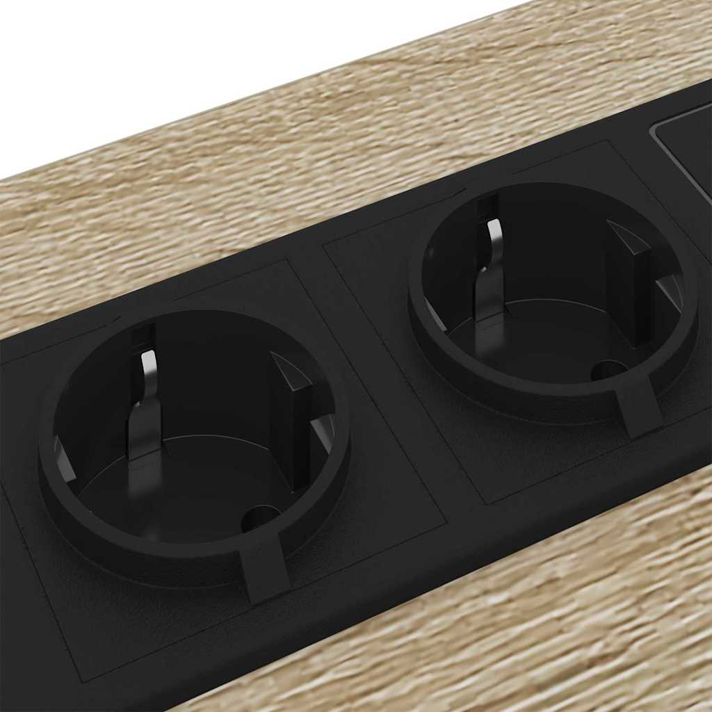 Nachttisch 2 pcs Sonoma Eiche Holzwerkstoff