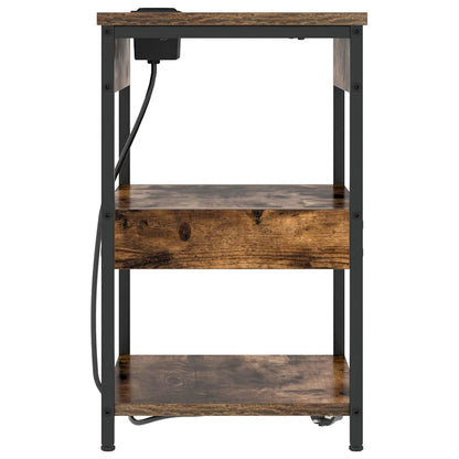 Nachttisch Räuchereiche Holzwerkstoff