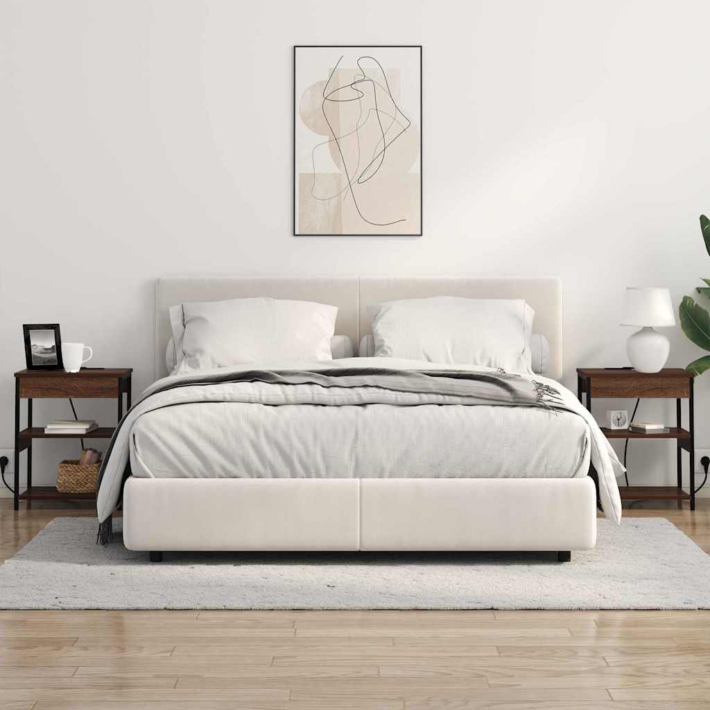 Nachttisch Braune Eiche Holzwerkstoff