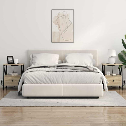 Nachttisch Sonoma-Eiche 41,5 x 40,5 x 55 cm Holzwerkstoff