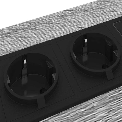 Nachttisch Grau Sonoma 41,5 x 40,5 x 55 cm Holzwerkstoff