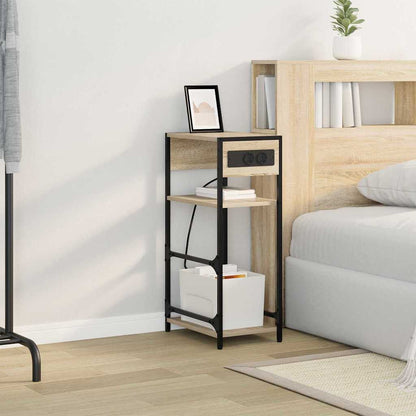 Nachttisch Sonoma Eiche 40 x 27 x 76 cm Holzwerkstoff