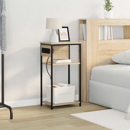 Nachttisch Sonoma Eiche 41 x 28 x 76 cm Holzwerkstoff