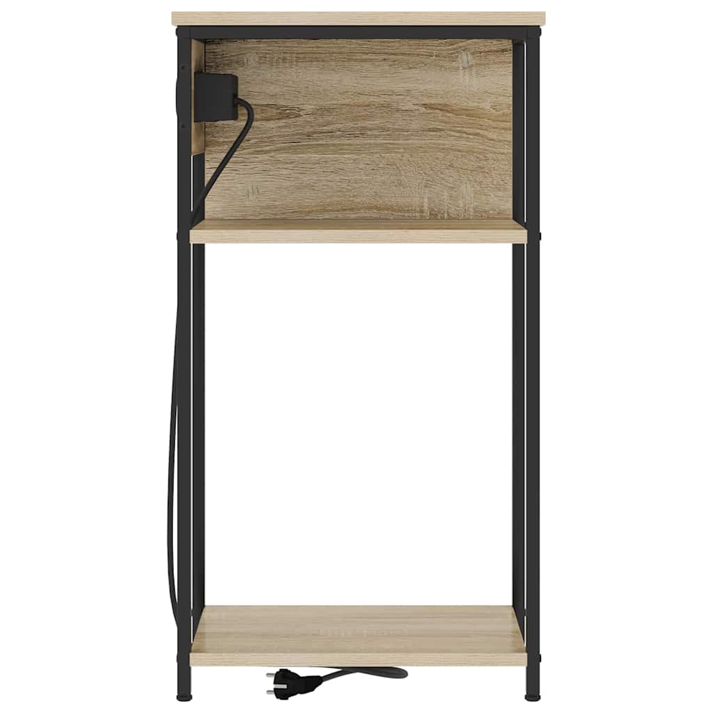 Nachttisch Sonoma Eiche 41 x 28 x 76 cm Holzwerkstoff