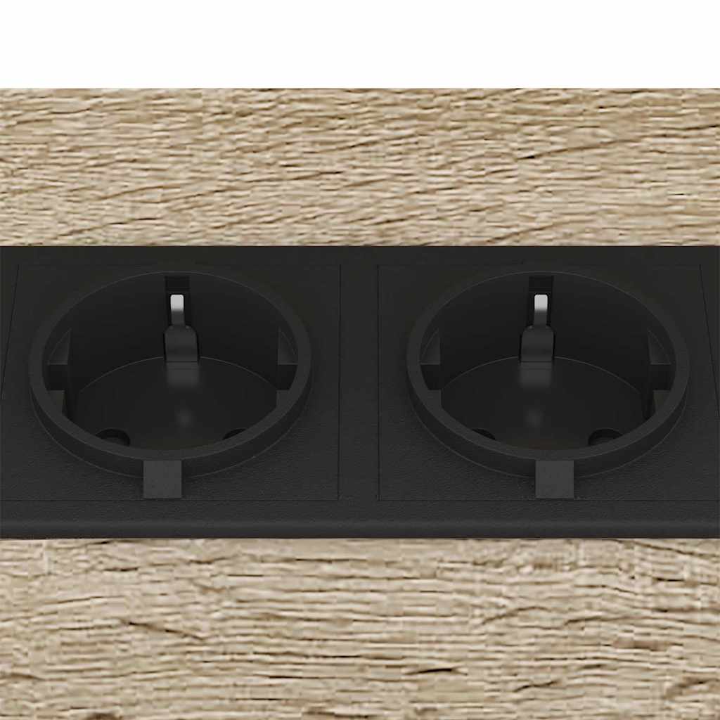 Nachttisch 2 pcs Sonoma Eiche 38 x 30 x 48 cm Holzwerkstoff