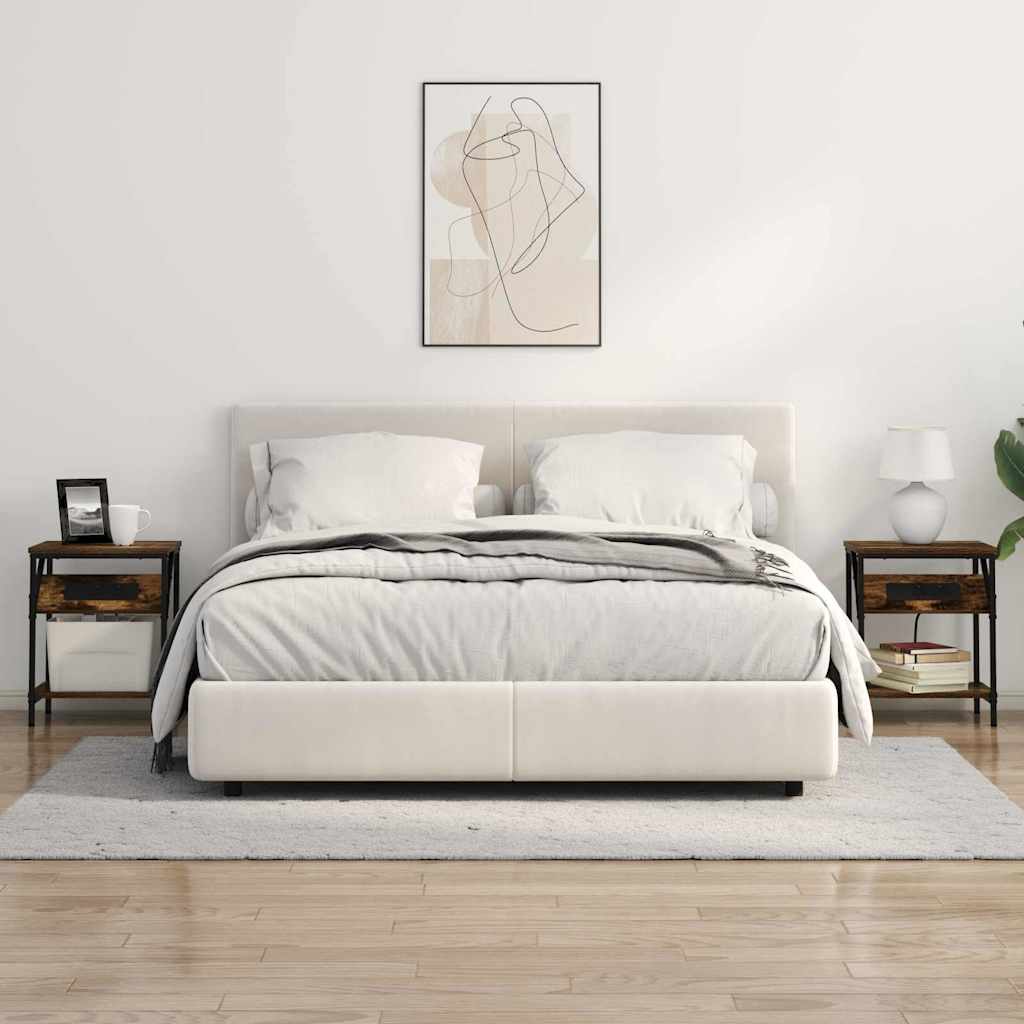 Nachttisch Räuchereiche 38 x 30 x 48 cm Holzwerkstoff