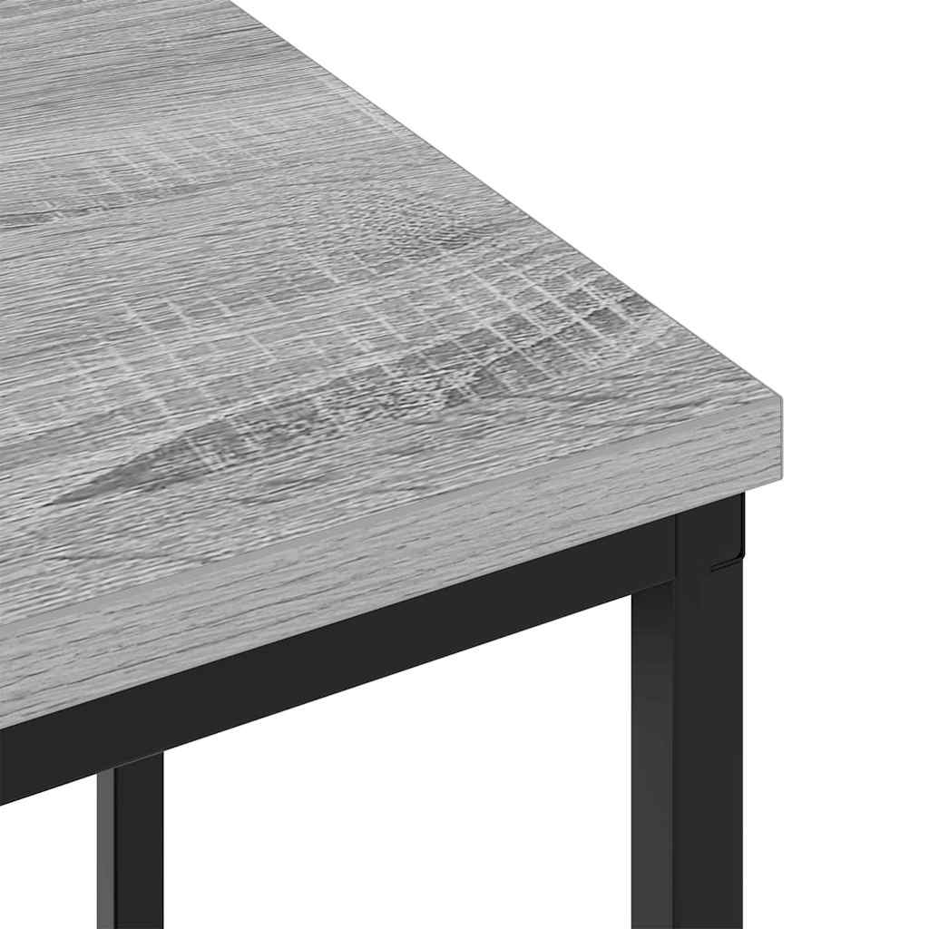 Nachttisch 2 pcs Grau Sonoma 38 x 30 x 48 cm Holzwerkstoff