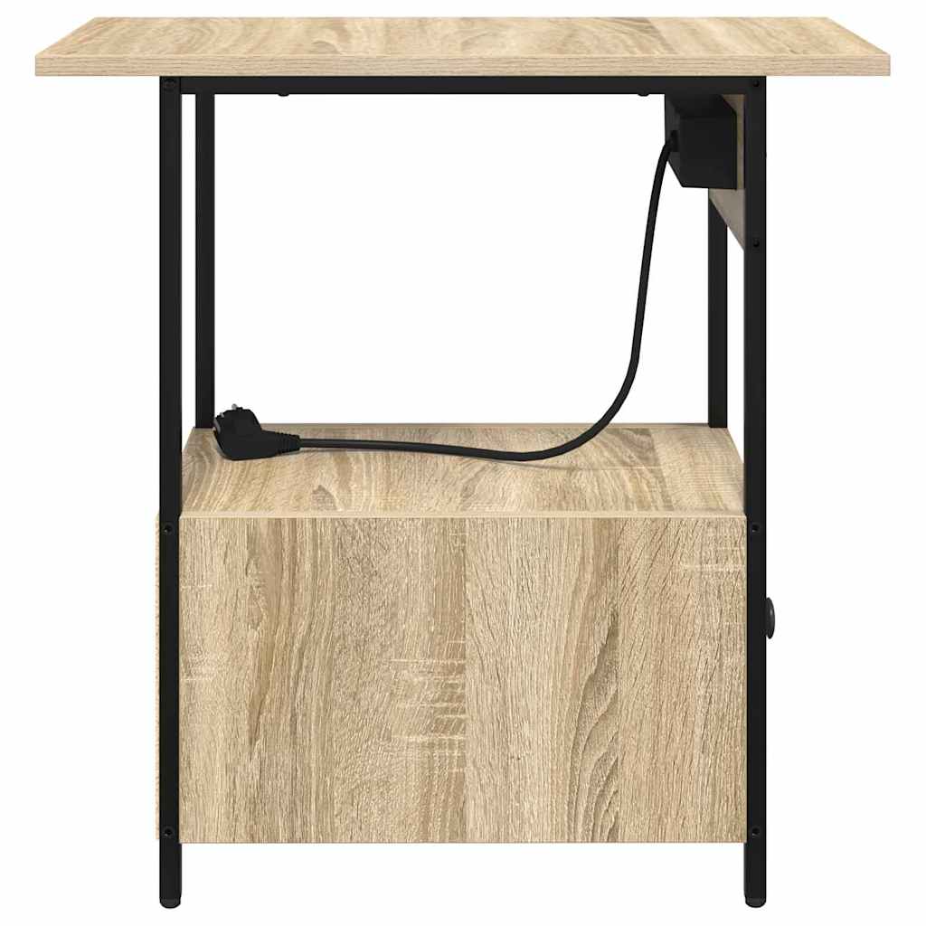 Nachttisch Sonoma Eiche 60 x 30 x 61 cm Holzwerkstoff