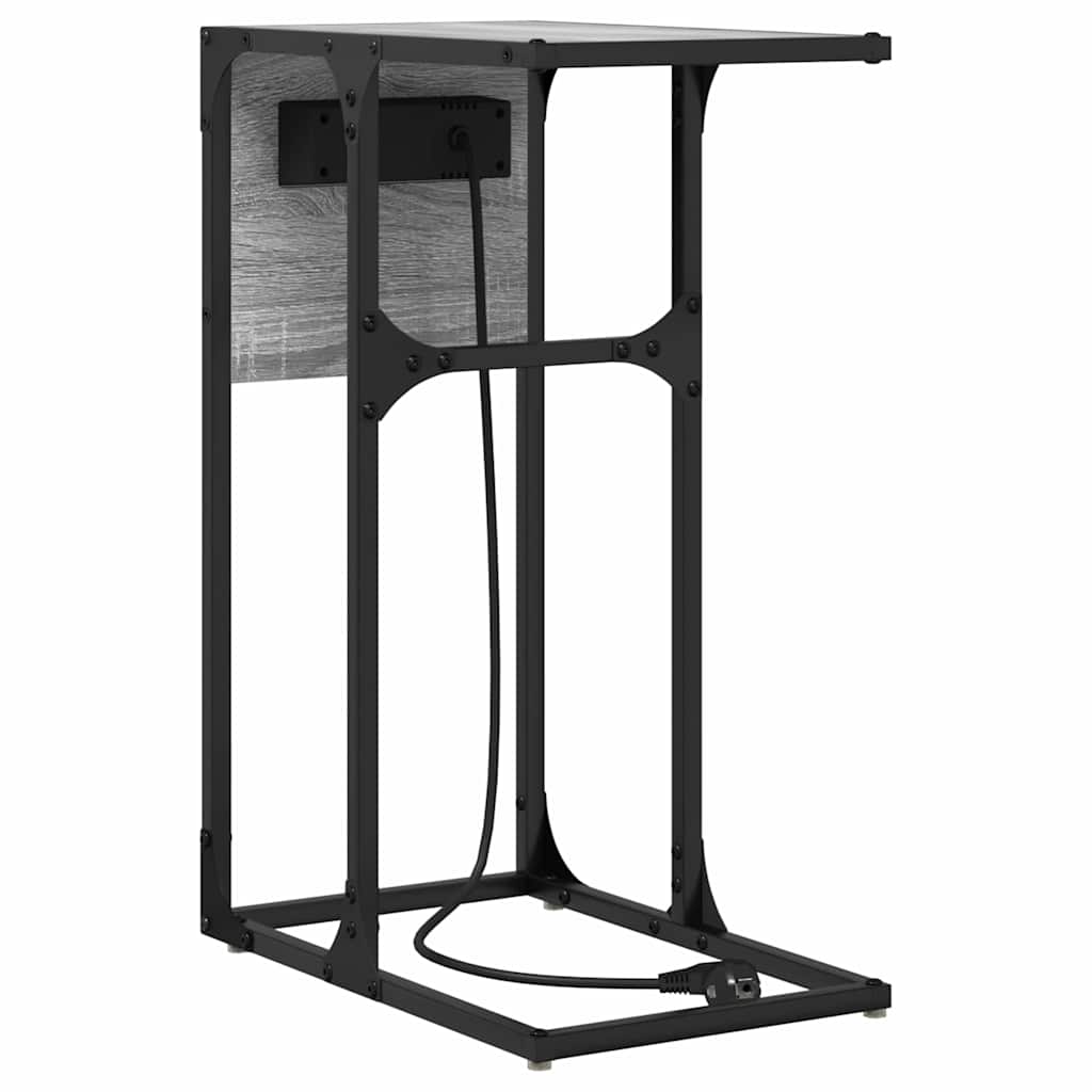 Nachttisch Grau Sonoma Holzwerkstoff