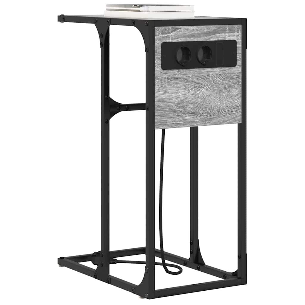 Nachttisch Grau Sonoma Holzwerkstoff